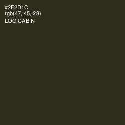 #2F2D1C - Log Cabin Color Image